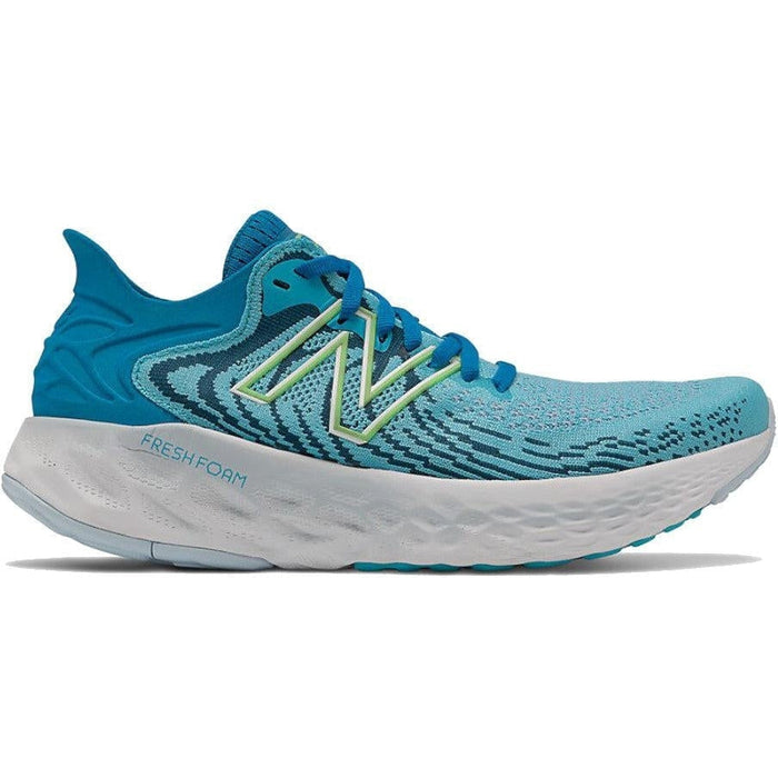 Women's New Balance Fresh Foam 1080 v11, Virtual Sky/Bleached Lime Glo, 5.5 B Medium