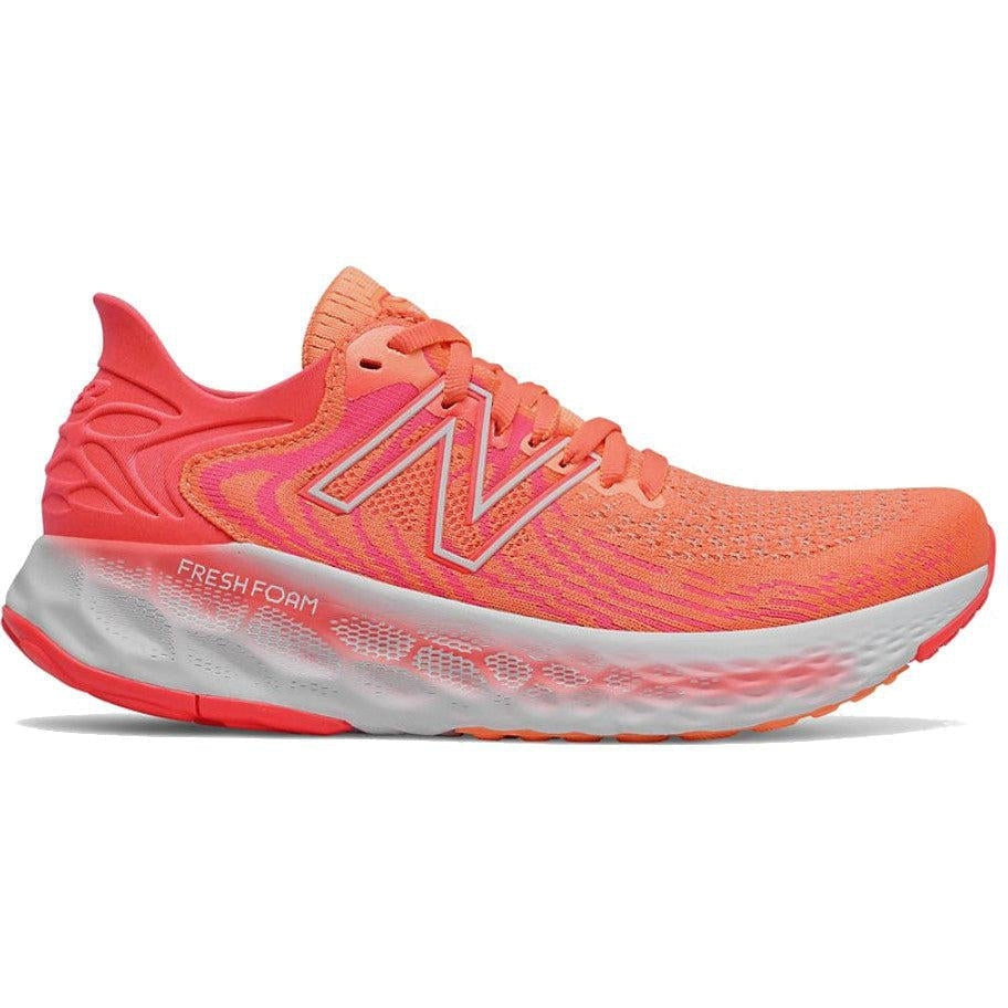Women's New Balance Fresh Foam 1080 v11, Citrus Punch/Vivid Coral, 11 B Medium