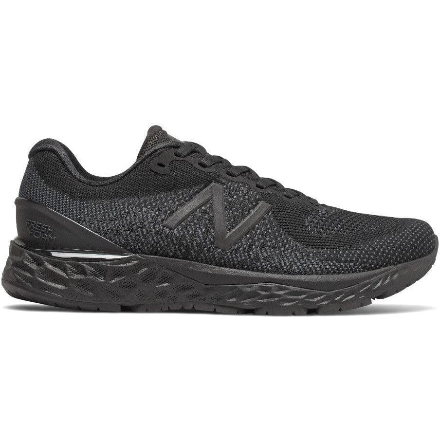 Women's New Balance Fresh Foam 880 v10, Black/Black Caviar, 6.5 B Medium