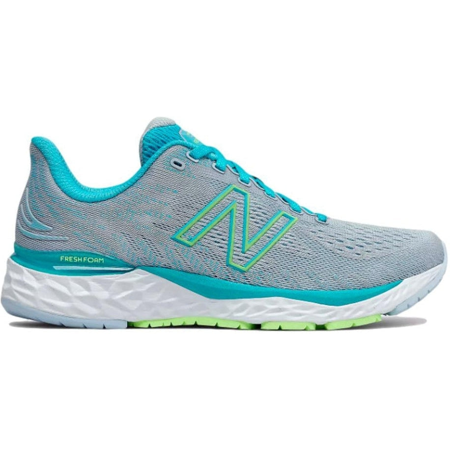 Women's New Balance Fresh Foam 880 v11, Light Cyclone/Virtual Sky, 10.5 B Medium