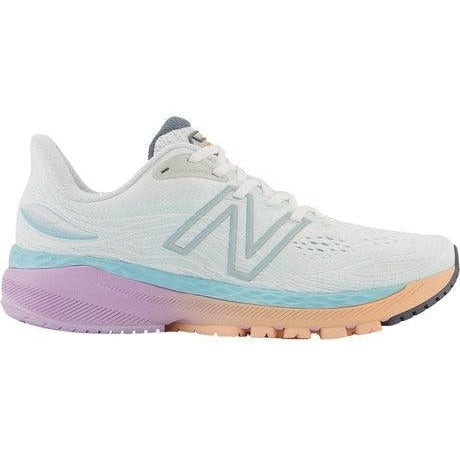 Women's New Balance Fresh Foam X 860v12, White, 9 B Medium