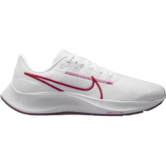 Women's Nike Pegasus 38, White/Hibiscus/Iris Whisper, 11 B Medium