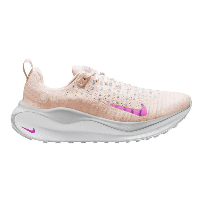 Women's Nike InfinityRN 4, Guava Ice/Vivid Purple-Photon Dust-White, 7 B Medium