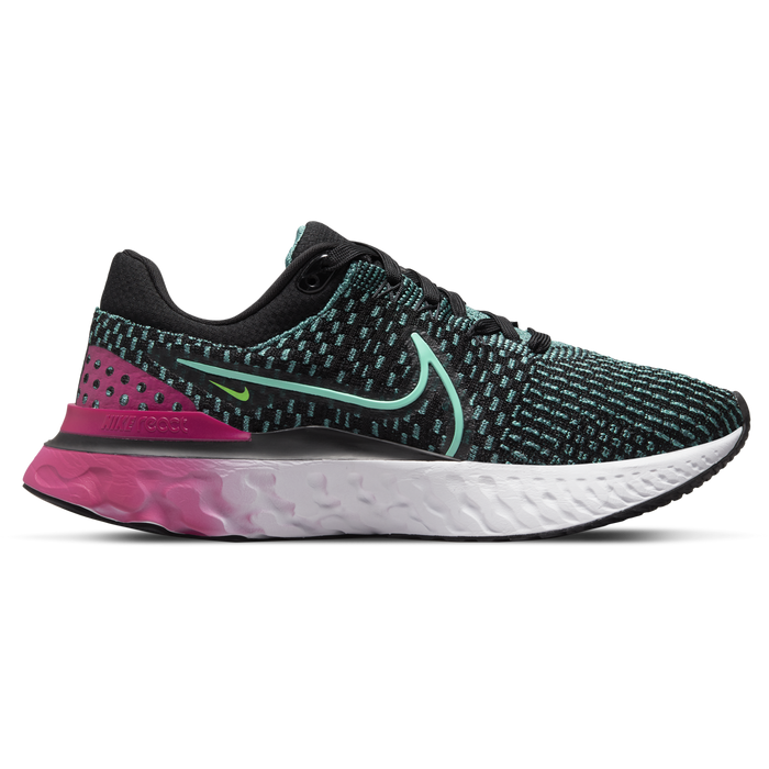 Nike react infinity run flyknit women's shoes plum/black hotsell