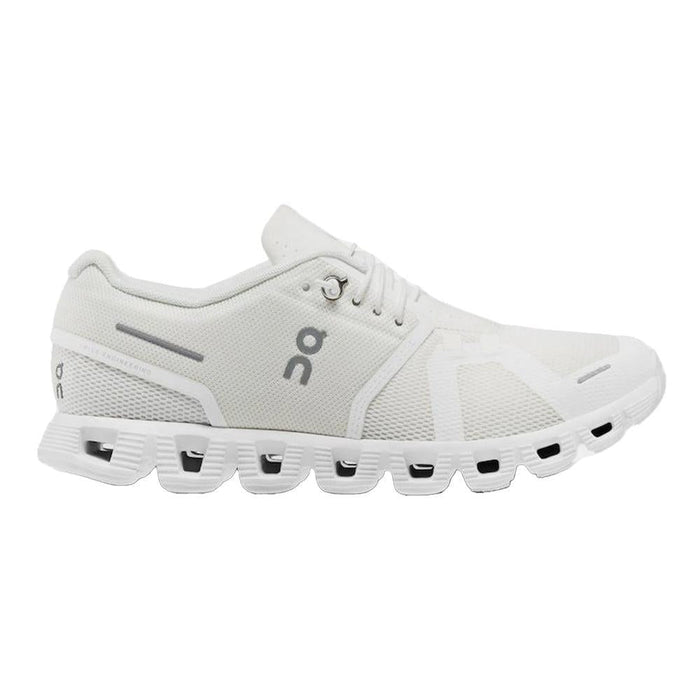 Women's On Cloud 5 Undyed, Undyed-White/White, 8.5 B Medium