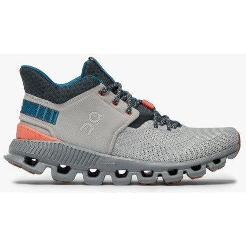Women's On Cloud Hi Edge, Glacier/Shadow, 7 B Medium