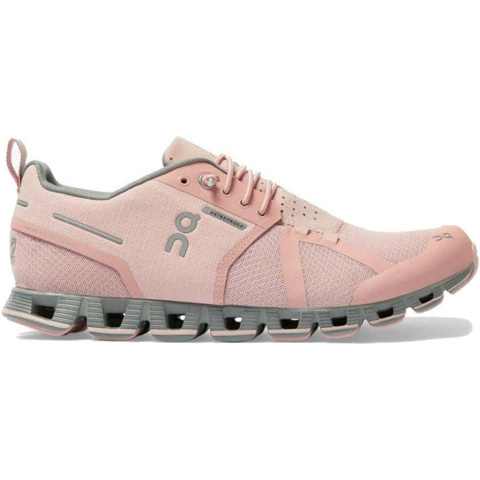 Women's On Cloud Waterproof, Rose/Lunar, 8 B Medium