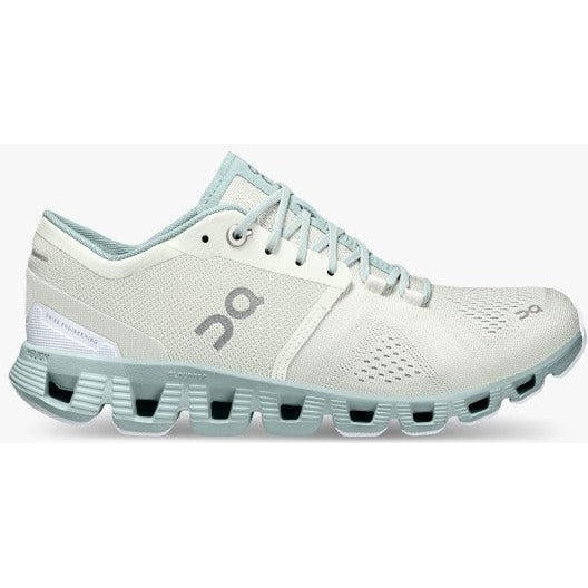 Women's On Cloud X 2, Aloe/Surf, 11 B Medium