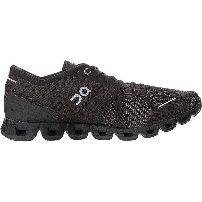 Women's On Cloud X, Black/Asphalt, 11 B Medium