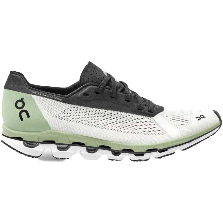 Women's On Cloudboom, White/Black, 7 B Medium