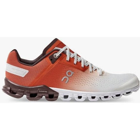 Women's On Cloudflow, Rust/White, 9 B Medium