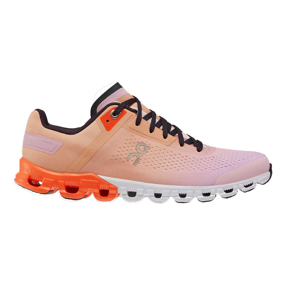 Women's On Cloudflow, Rose/Fiji, 8.5 B Medium