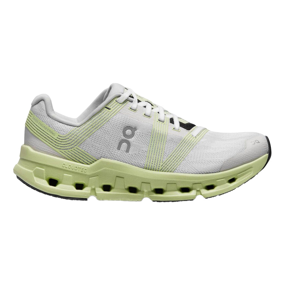 Women's On Cloudgo, White/Meadow, 7 B Medium