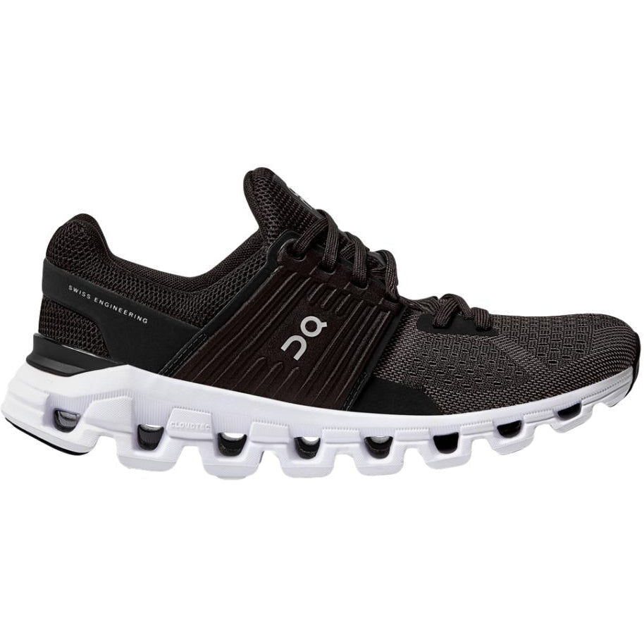 Women's On Cloudswift, Black/Rock, 8.5 B Medium
