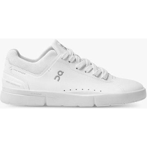 Women's On the Roger Advantage, All White, 9 B Medium