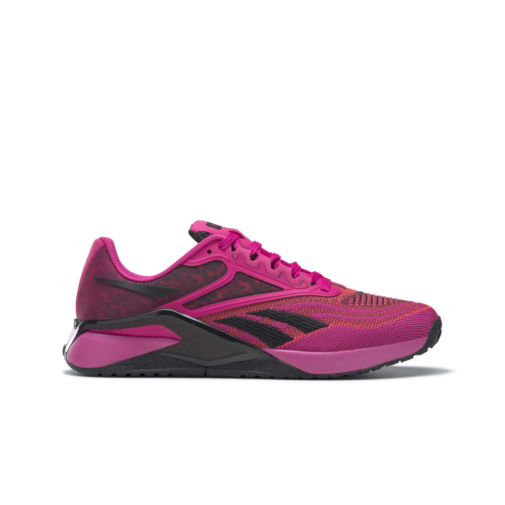 Women's Reebok Nano X2, Proud Pink/Core Black/Chalk, 9.5 B Medium