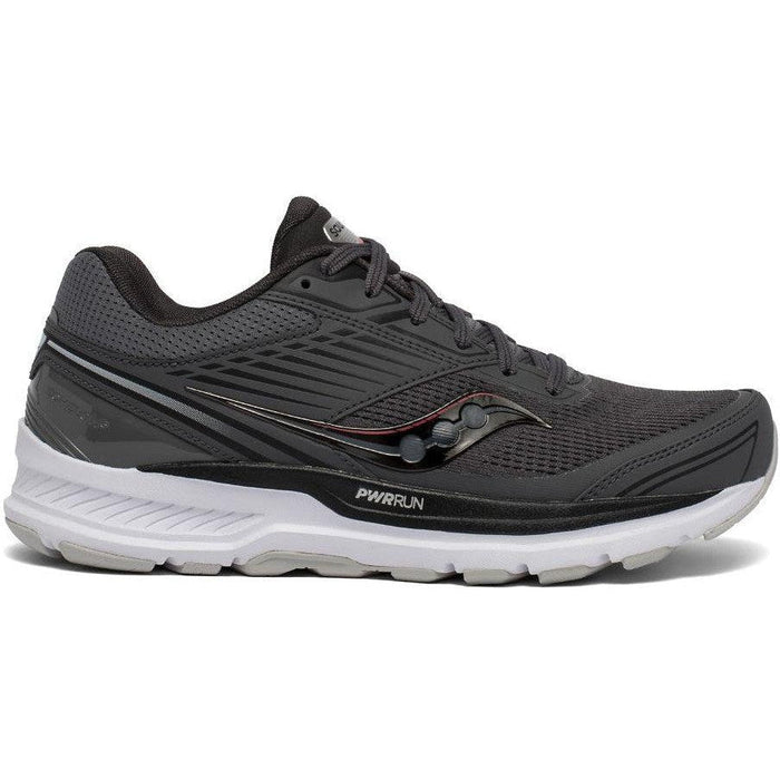 Women's Saucony Echelon 8, Charcoal/Cherry, 10 B Medium