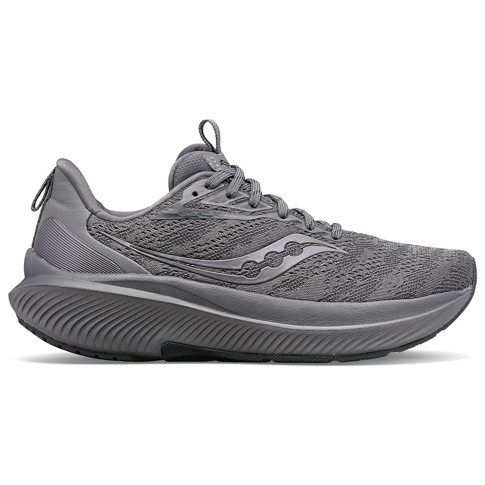 Women's Saucony Echelon 9, Asphalt, 7.5 D Wide