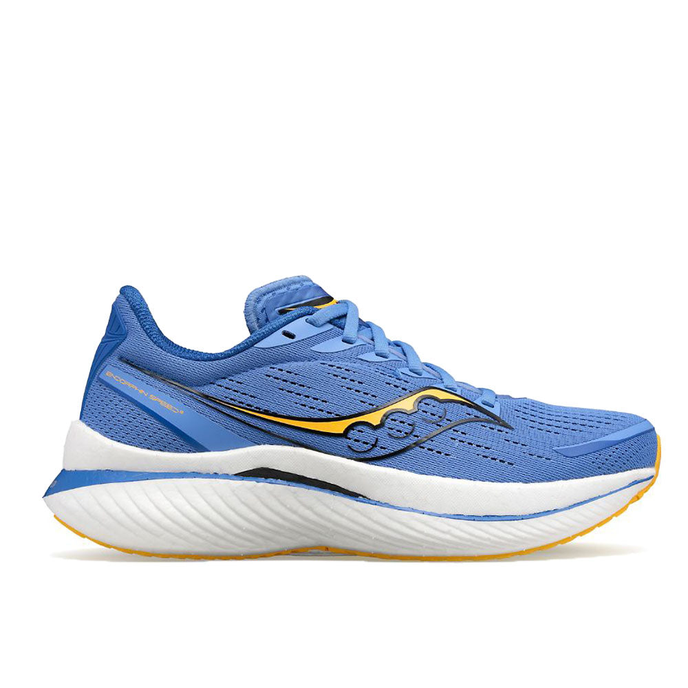 Women's Saucony Endorphin Speed 3, Horizon/Gold, 9 B Medium