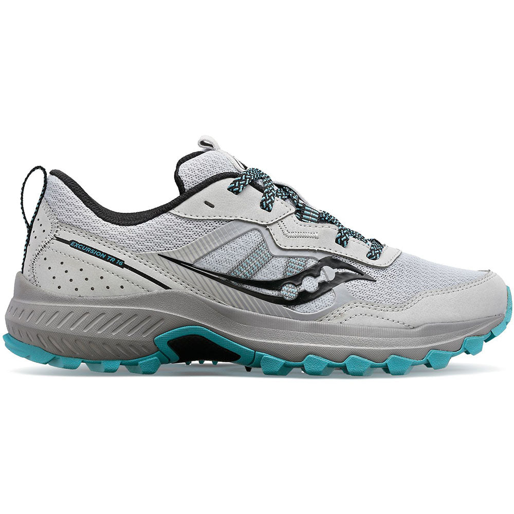 Women's Saucony Excursion TR16, Fog/Rainfall, 7.5 B Medium