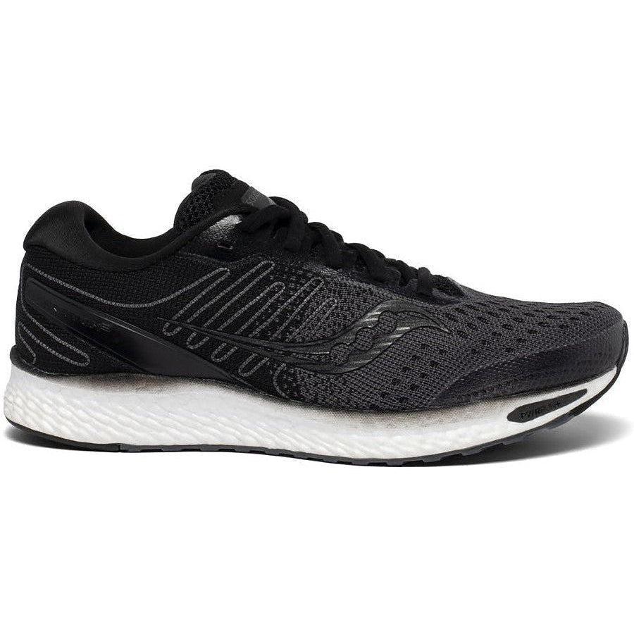Women's Saucony Freedom 3, Black/White, 9.5 B Medium