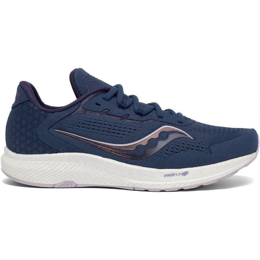 Women's Saucony Freedom 4, Storm/Lilac, 7 B Medium