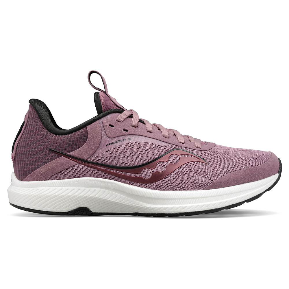 Women's Saucony Freedom 5, Haze/Black, 8 B Medium