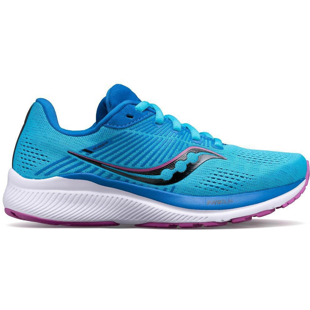 Women's Saucony Guide 14, Blue Blaze/Berry, 11 B Medium