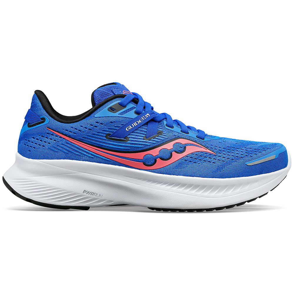 Women's Saucony Guide 16, Bluelight/Black, 8 B Medium