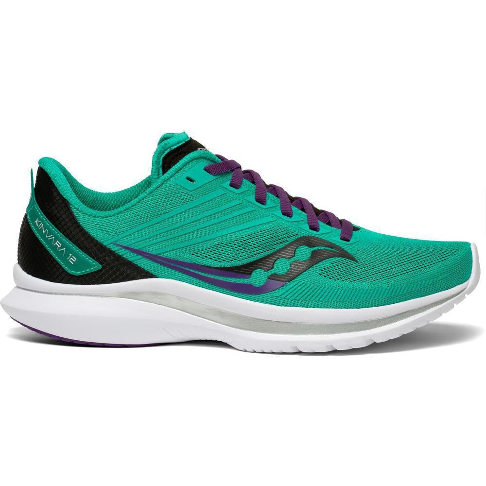 Women's Saucony Kinvara 12, Jade/Concord, 6.5 B Medium
