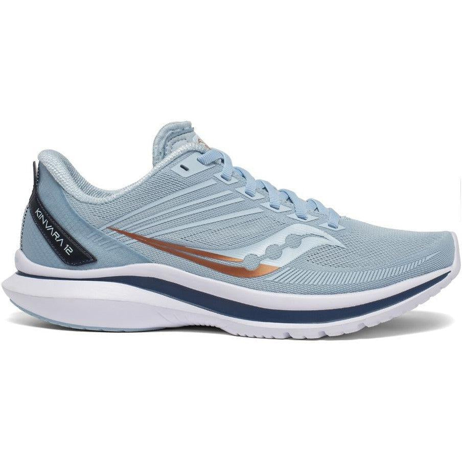 Women's Saucony Kinvara 12, Sky/Storm, 11 B Medium