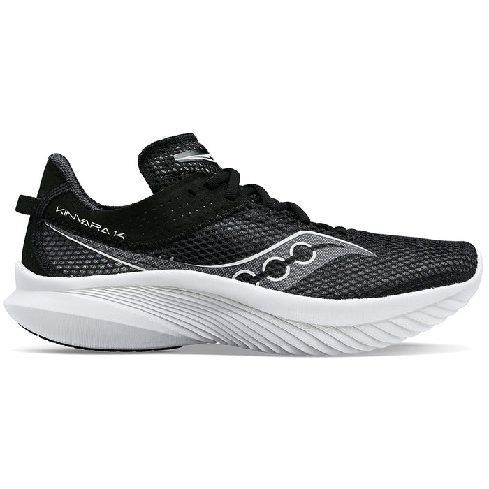 Women's Saucony Kinvara 14, Black/White, 10.5 B Medium