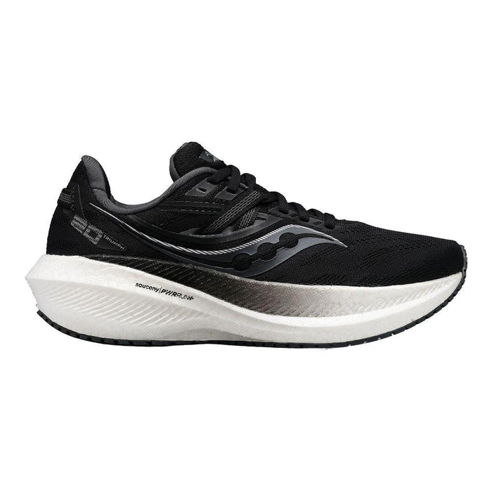 Women's Saucony Triumph 20, Black/White, 11.5 B Medium