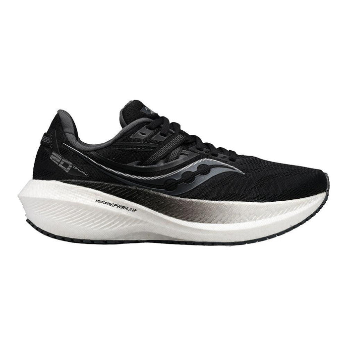 Women's Saucony Triumph 20, Black/White, 11 D Wide