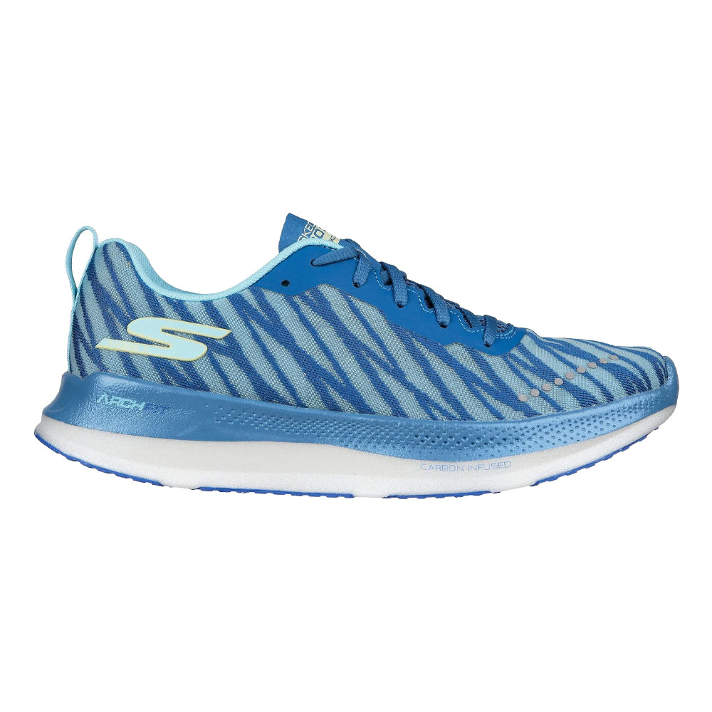 Women's Skechers Go Run Razor Excess 2, Blue, 7.5 B Medium