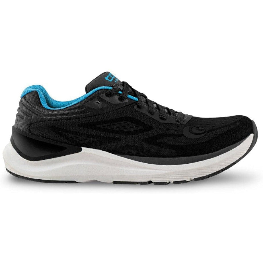 Women's Topo Athletic Ultrafly 3, Black/Blue, 7.5 B Medium