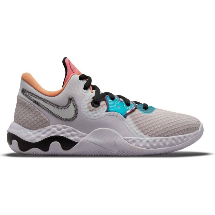 Women's Nike Renew Elevate 2 x Space Jam 'Hares', Iris Whisper/Scuba Blue/Mystic Red/Black, 7 B Medium