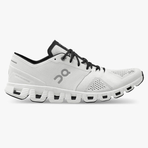 Men's On Cloud X 2, White/Black, 9 D Medium