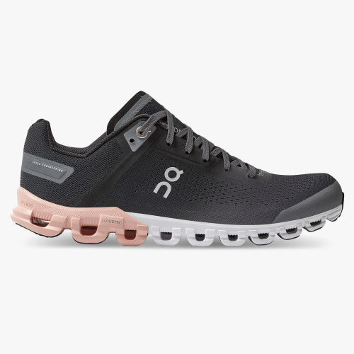 Women's On Cloudflow, Rock/Rose, 7.5 D Wide