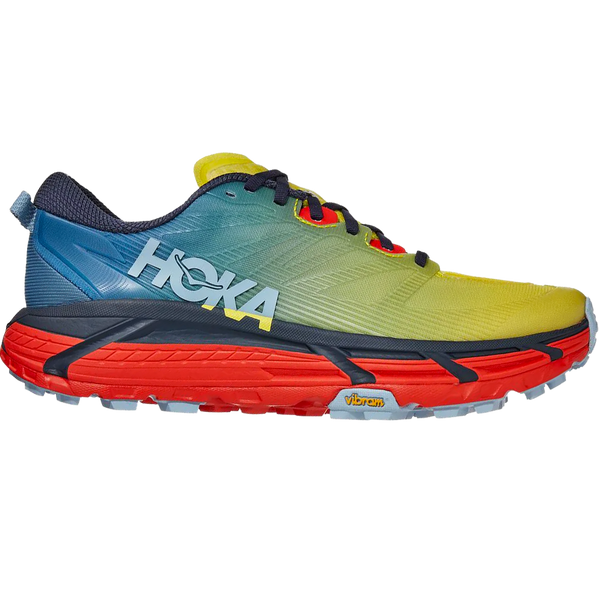 Men's Hoka Mafate Speed 3, Provincial Blue/ Fiesta, 8 D Medium