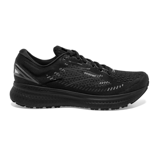 Men's Brooks Glycerin 19, Black/Ebony, 12.5 2E Wide