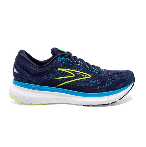 Men s Brooks Glycerin 19 Navy Blue Nightlife 13 2E Wide