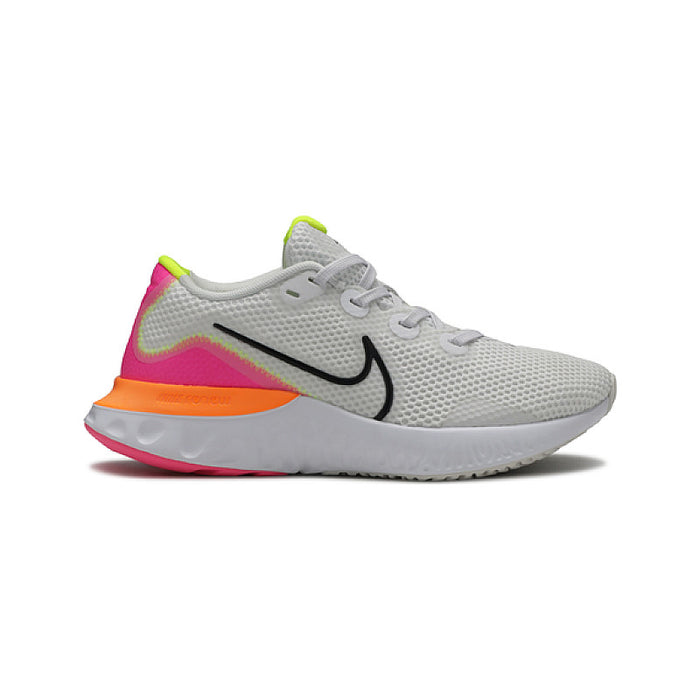 Men's Nike Renew Run, White/Black-Platinum Tint, 9.5 D Medium