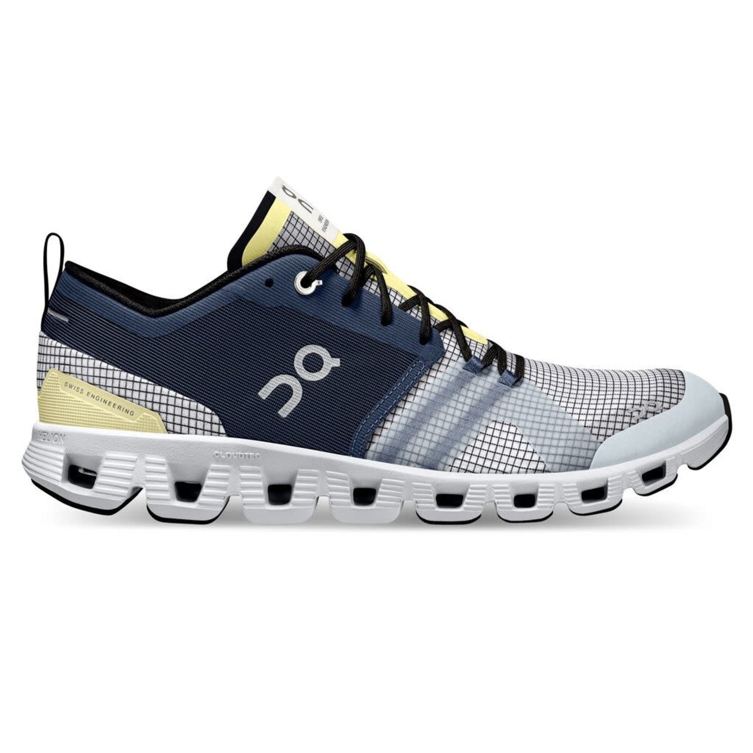 Men's On Cloud X Shift, Denim/White, 10.5 D Medium