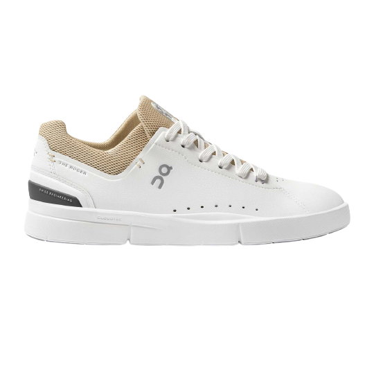 Women's On The Roger Advantage, White/Sand, 7 B Medium
