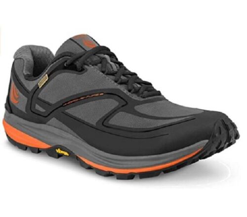 Women's Topo Athletic Hydroventure 2, Charcoal/Tangerine, 9 B Medium