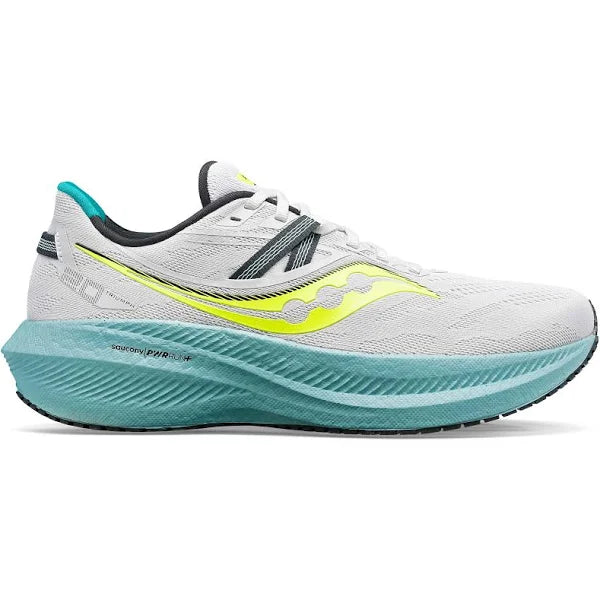 Men's Saucony Triumph 20, Fog/Mineral, 9 D Medium