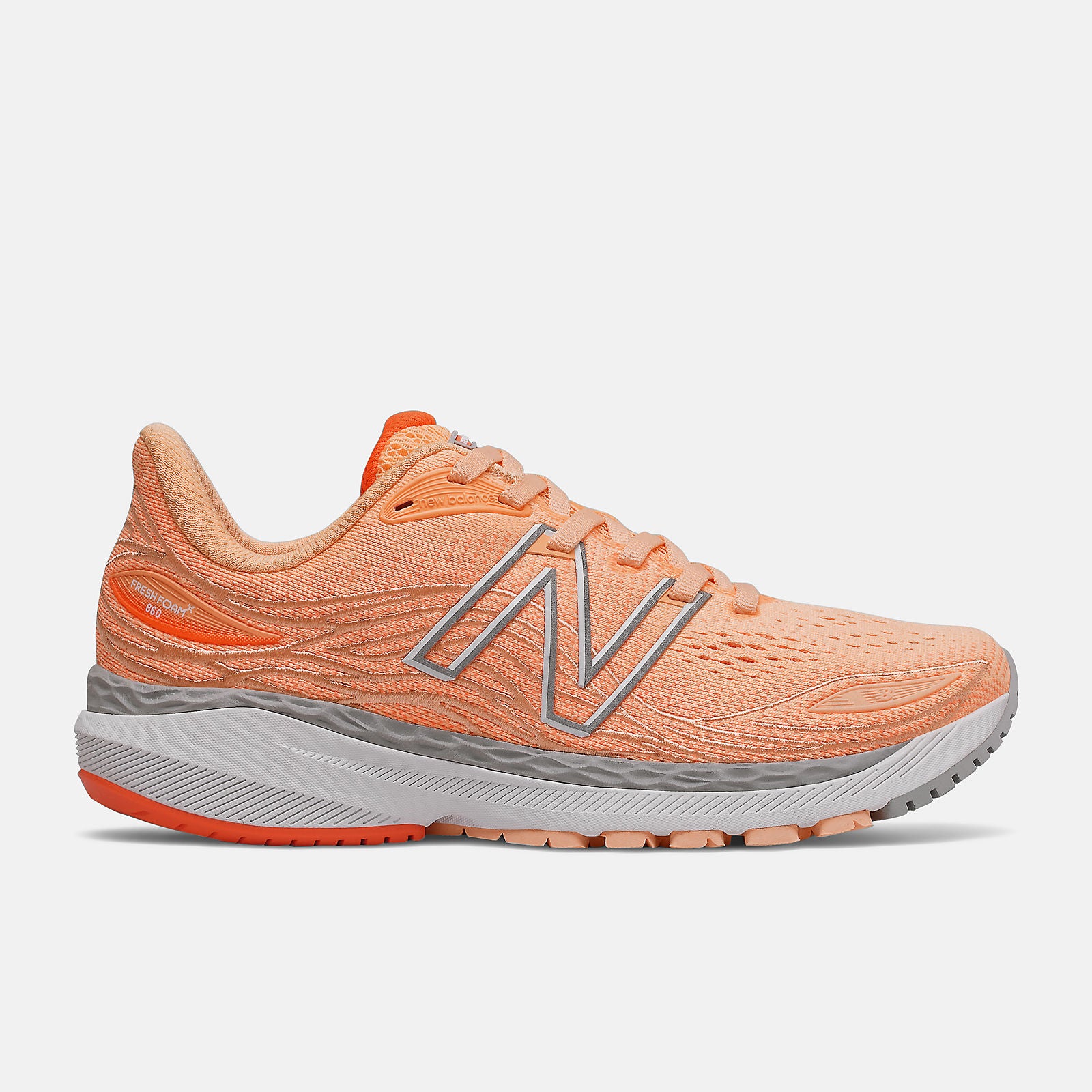 Women's New Balance Fresh Foam X 860v12, Light Mango, 10.5 B Medium